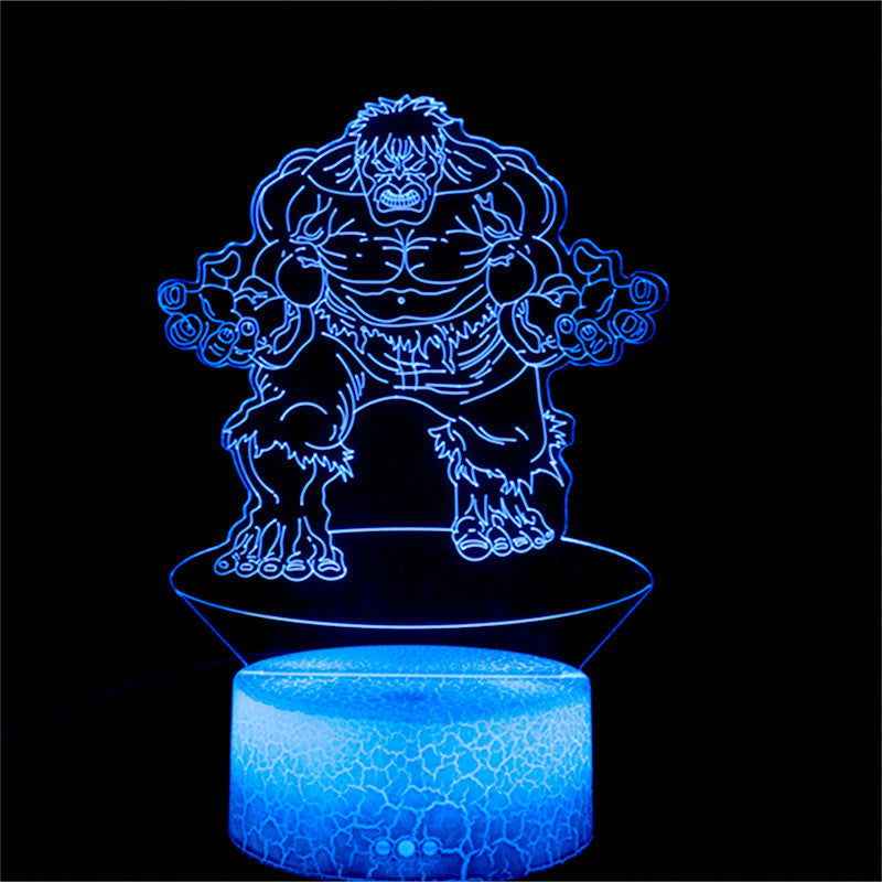 3D Optical Illusion Night Lamp