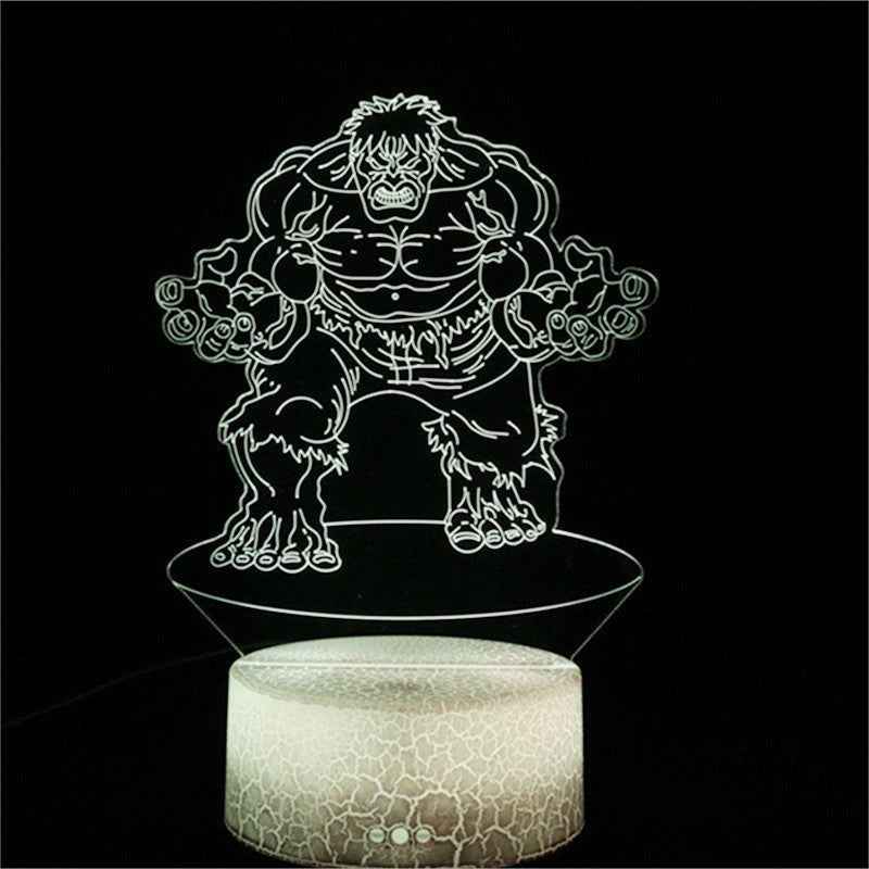 3D Optical Illusion Night Lamp