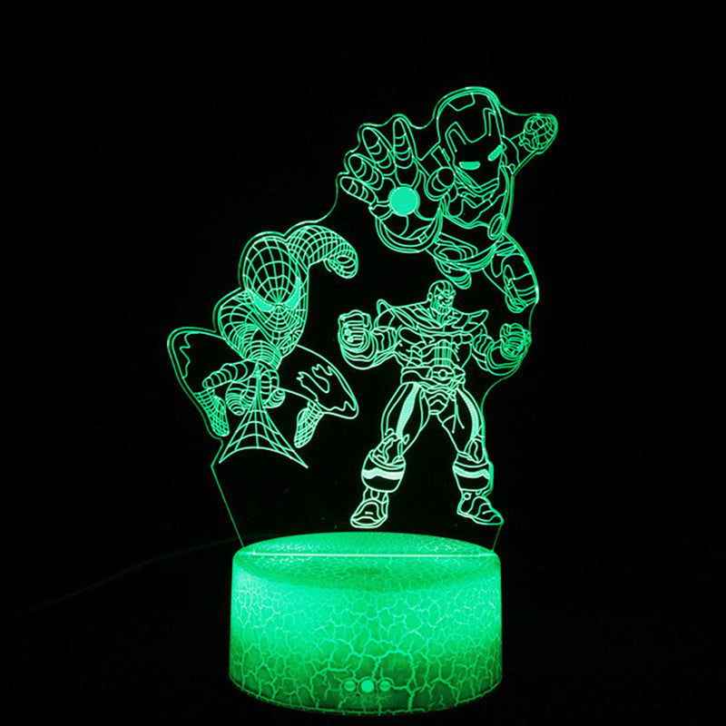 3D Optical Illusion Night Lamp