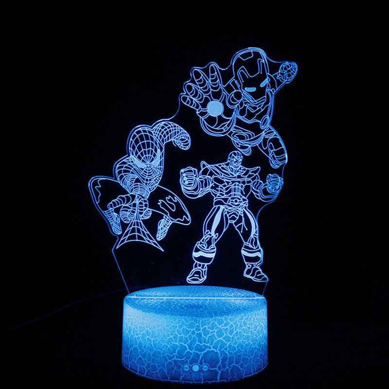 3D Optical Illusion Night Lamp