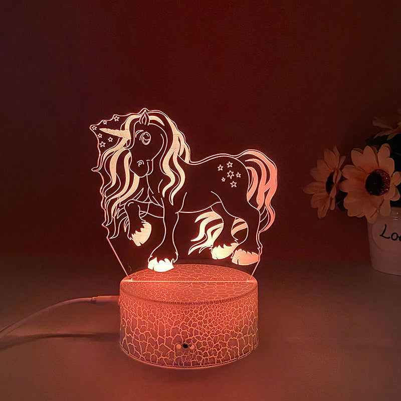 3D Optical Illusion Night Lamp