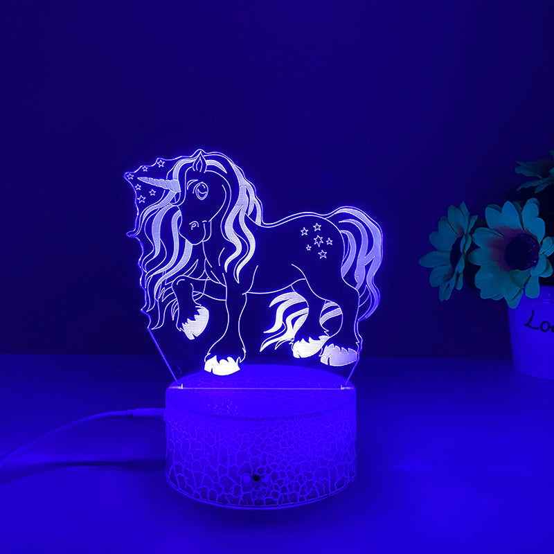 3D Optical Illusion Night Lamp