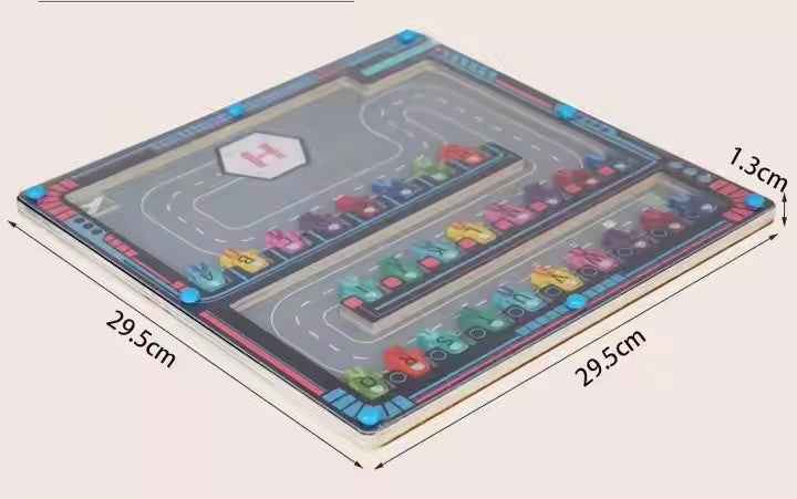 Airport Magnetic ABC Learning Board