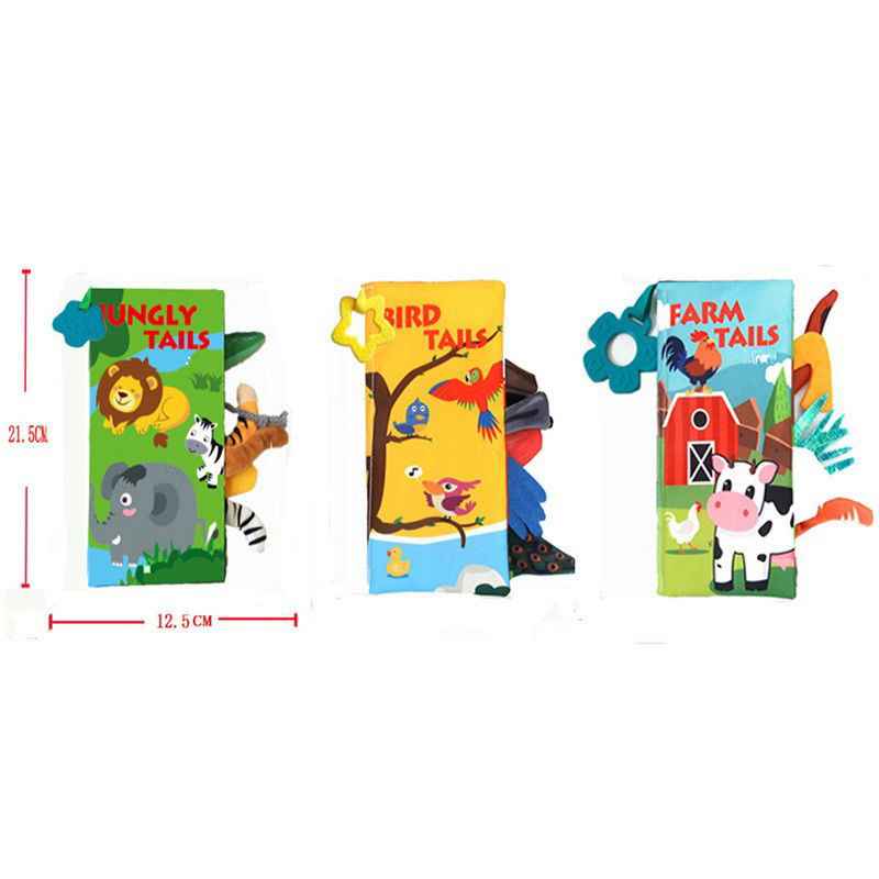 Animal Tails Cloth Book