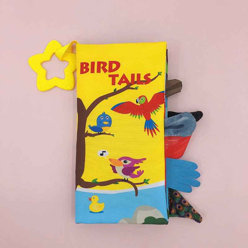 Animal Tails Cloth Book
