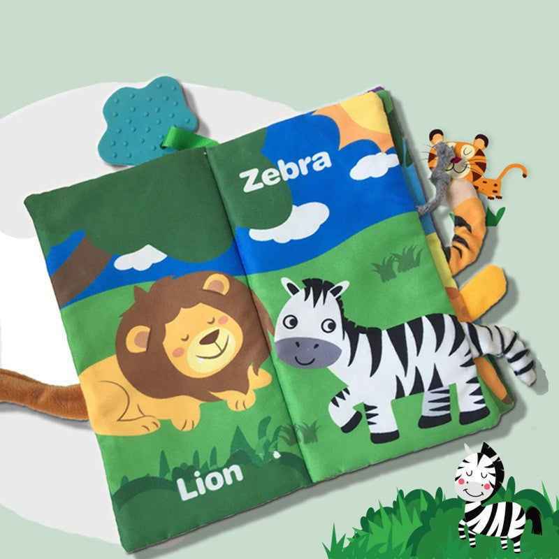 Animal Tails Cloth Book