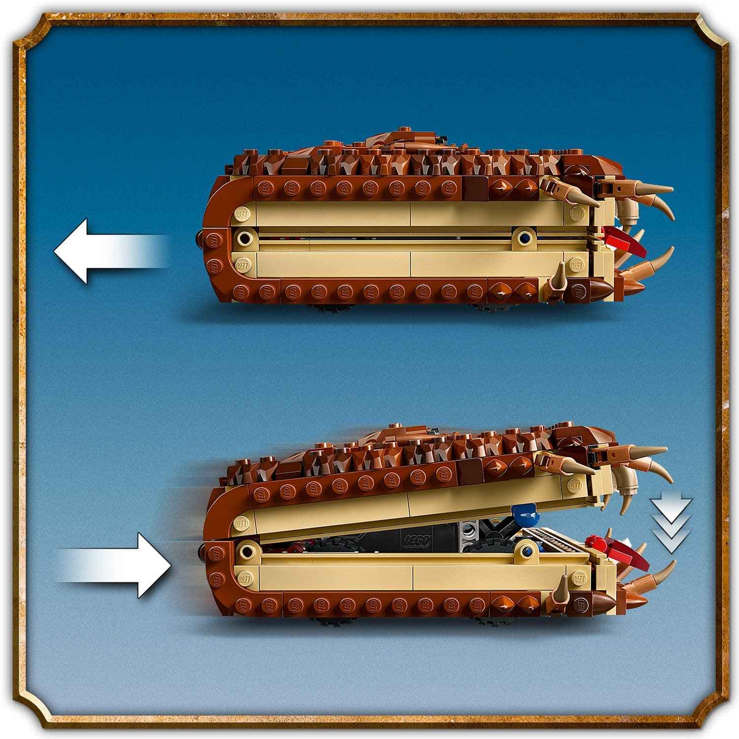 Lego Harry Potter 76449 Chomping Monster Book of Monsters for Ages 9+