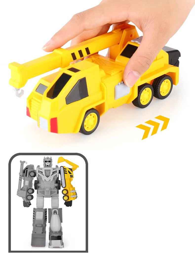 Car 5 in 1 Magnetic Robot