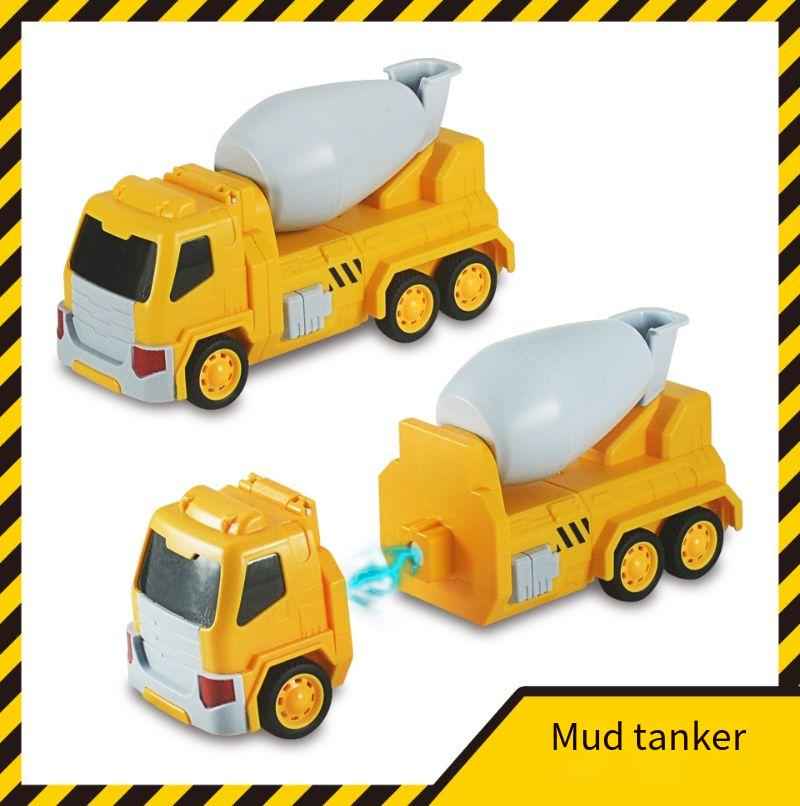 Car 5 in 1 Magnetic Robot