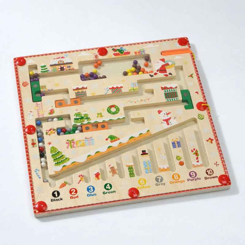 Christmas Pattern Maze Game