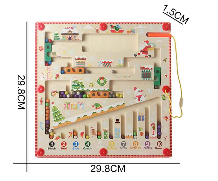 Christmas Pattern Maze Game