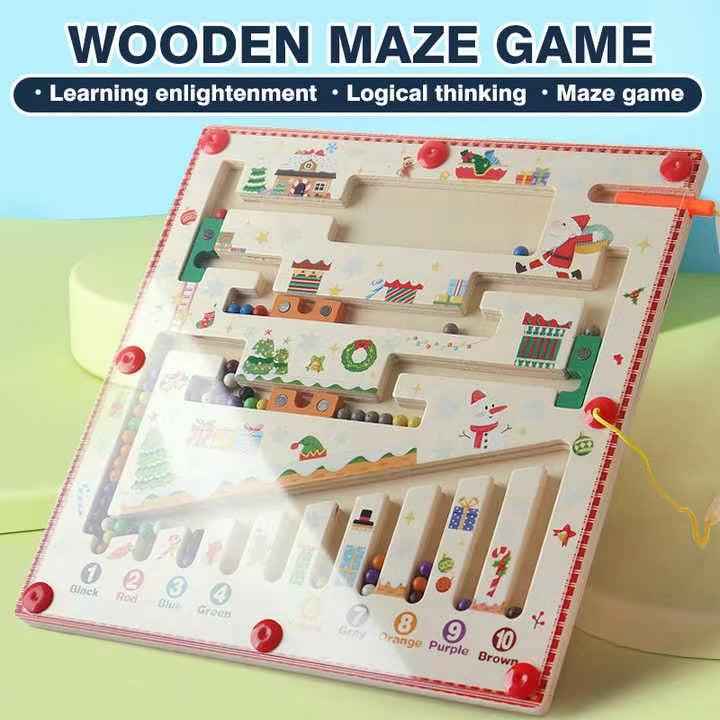 Christmas Pattern Maze Game