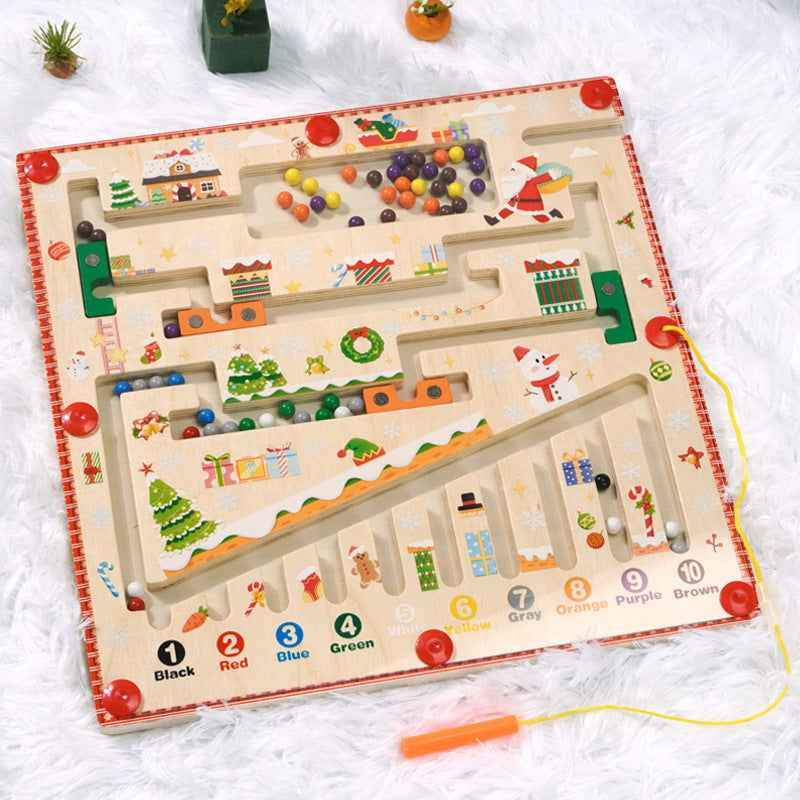 Christmas Pattern Maze Game