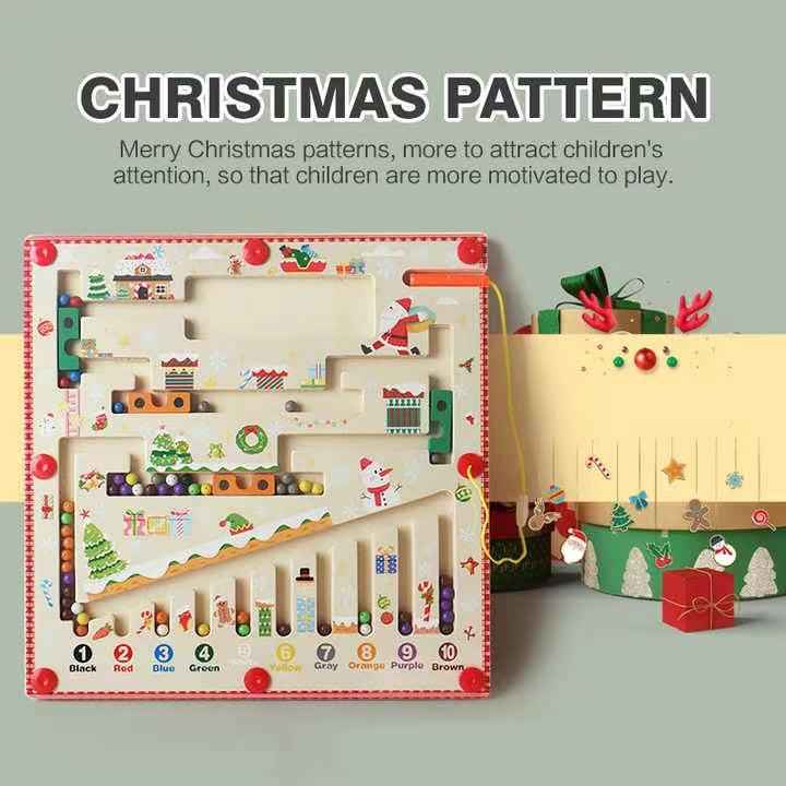 Christmas Pattern Maze Game