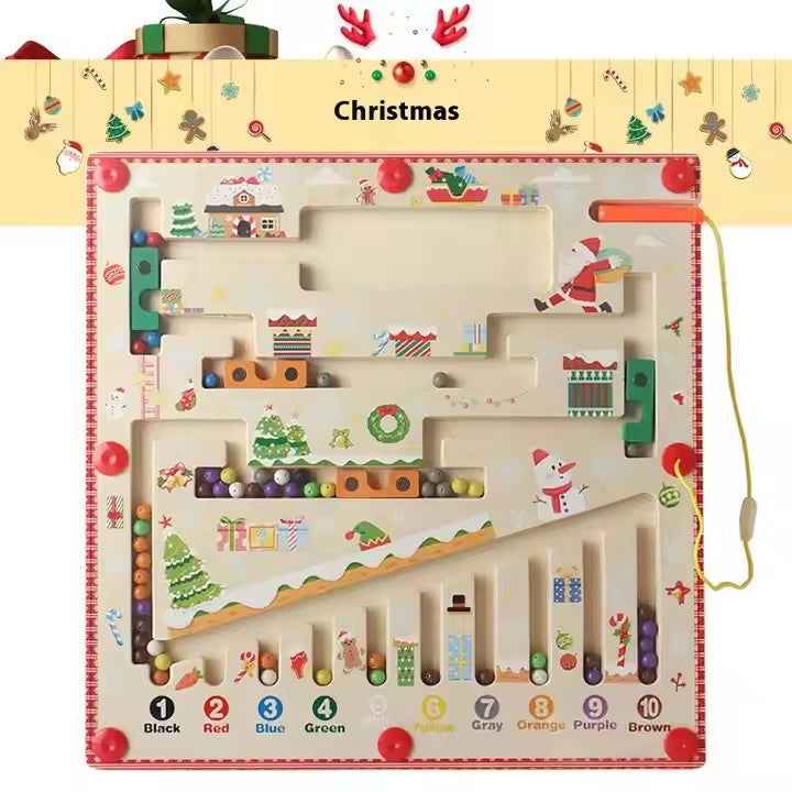 Christmas Pattern Maze Game