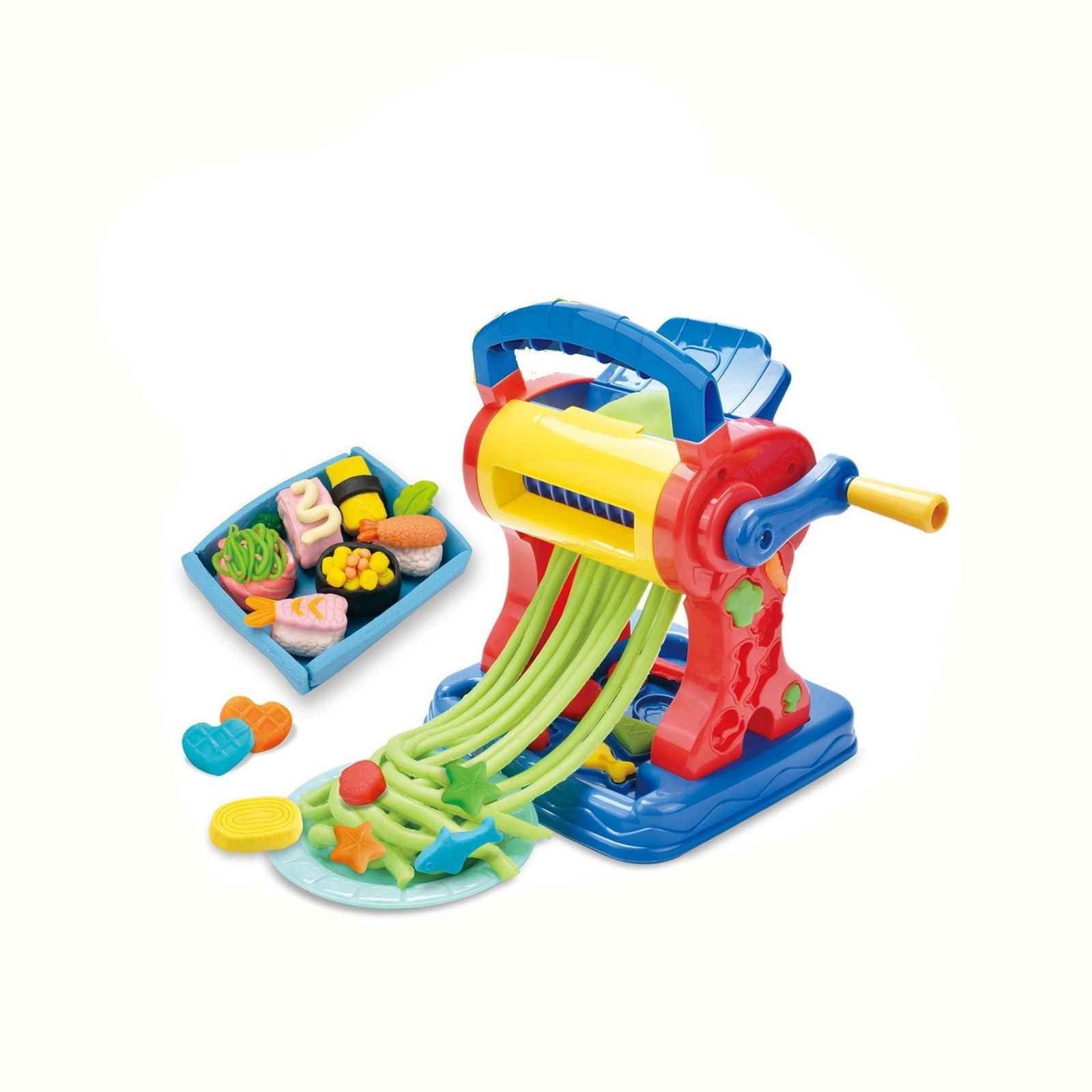 Coloured Play Dough Noodle Machine