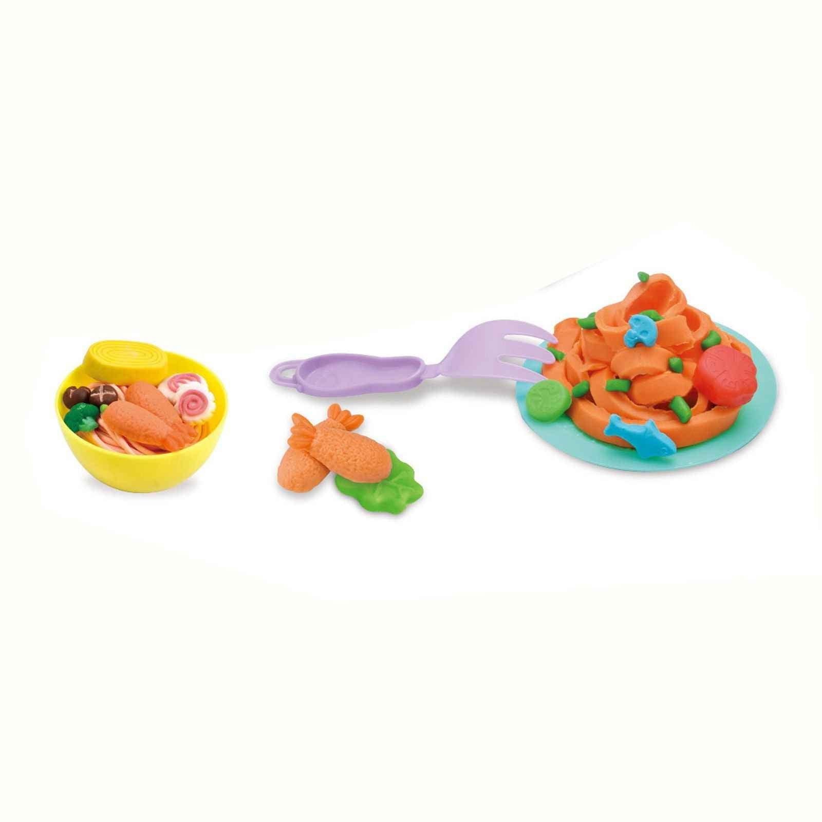 Coloured Play Dough Noodle Machine