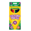 Crayola 12 Coloured Pencils - Aroha Toys 