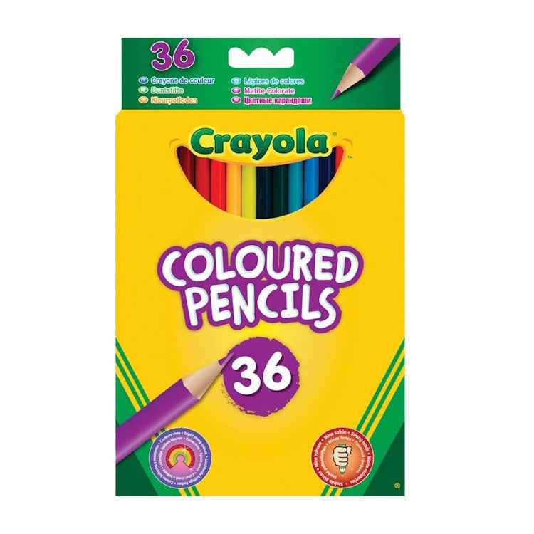 Crayola 36 Coloured Pencils - Aroha Toys 
