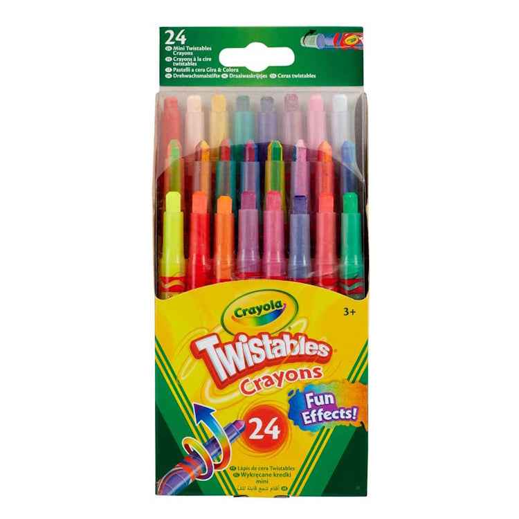 Crayola Fun Effects Twistables Crayons - Aroha Toys 