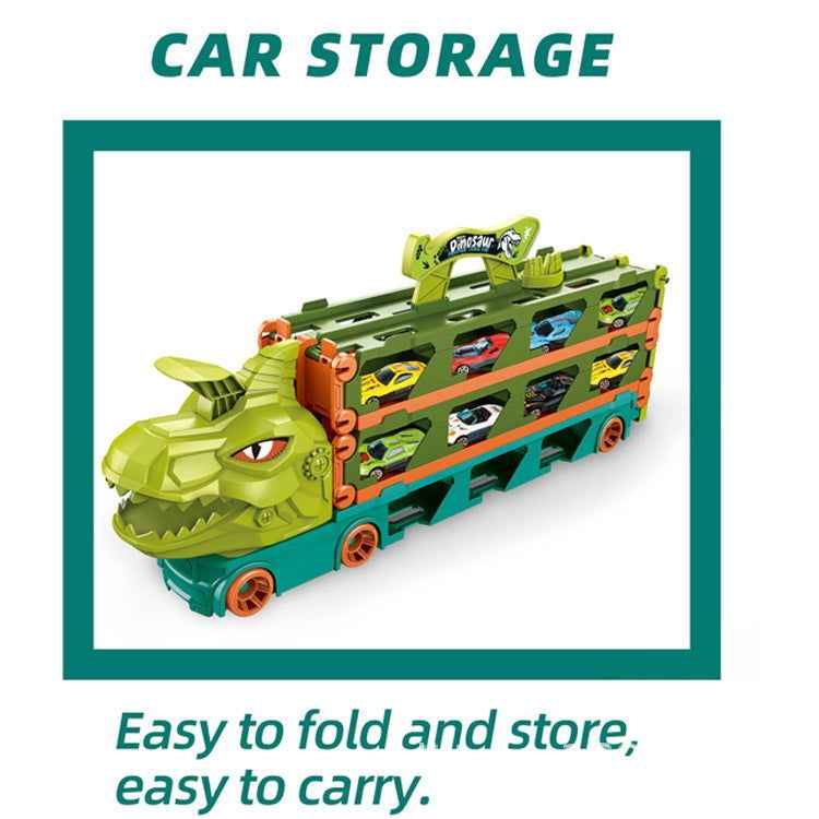 Dinosaur Car Storage Track