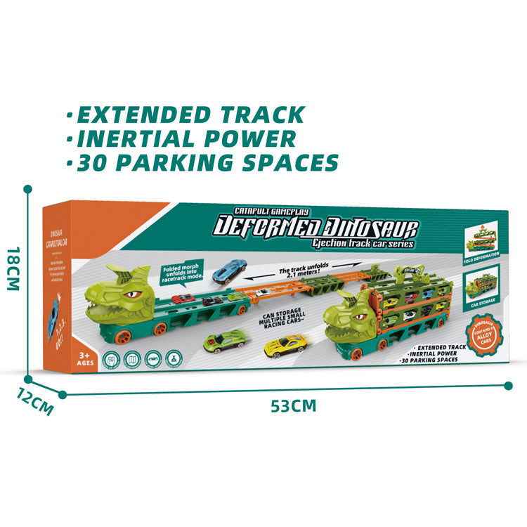 Dinosaur Car Storage Track