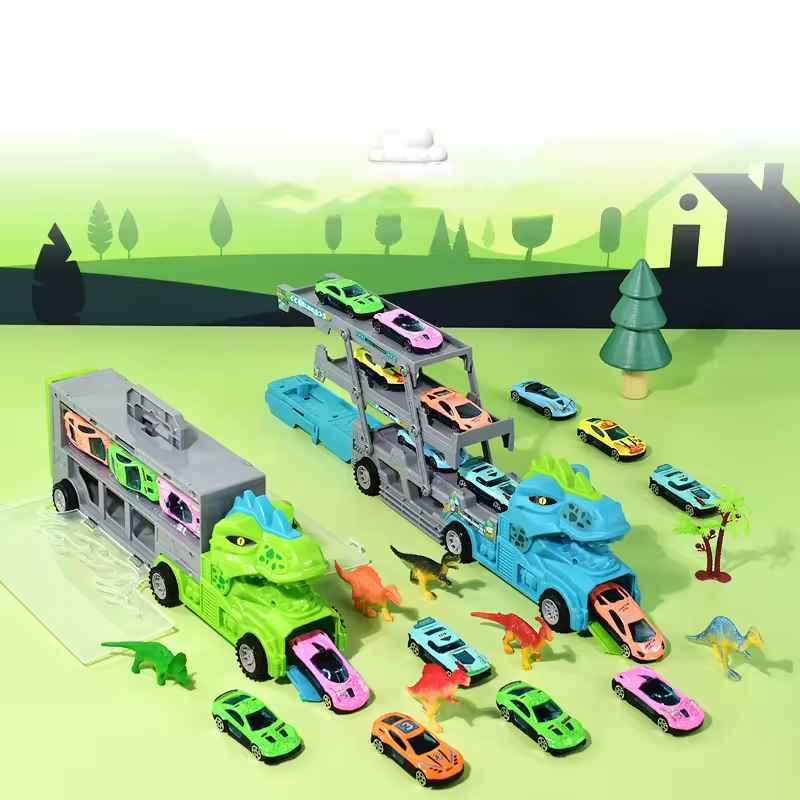 Dinosaur Car Track Ejector