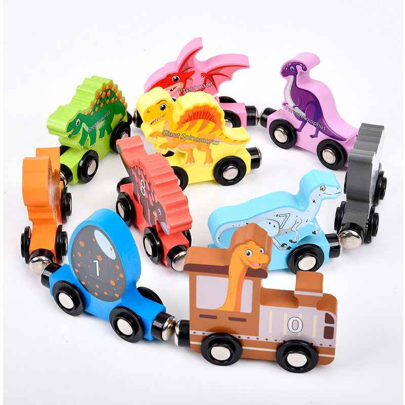 Dinosaur Magnetic Train