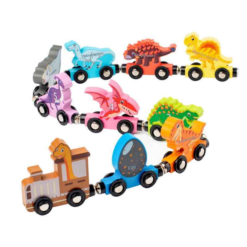Dinosaur Magnetic Train