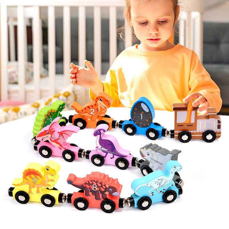 Dinosaur Magnetic Train