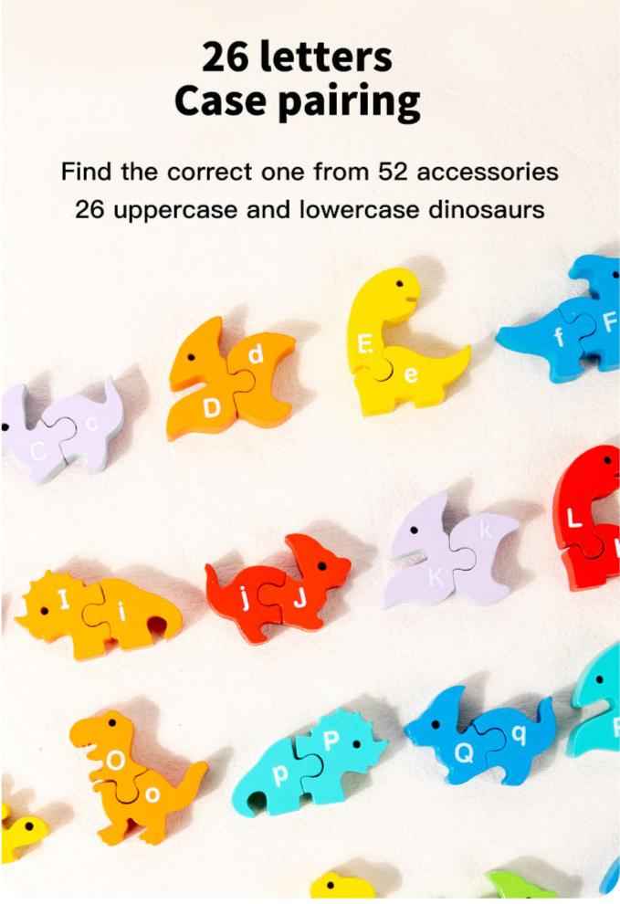 Dinosaur Matching ABC