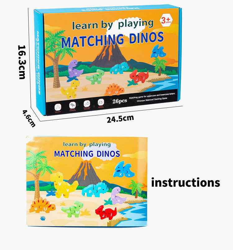 Dinosaur Matching ABC