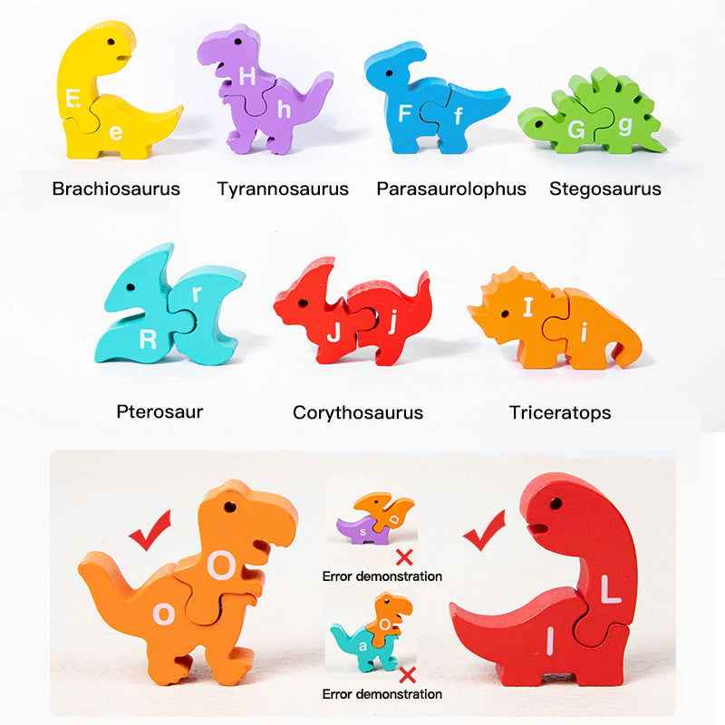 Dinosaur Matching ABC