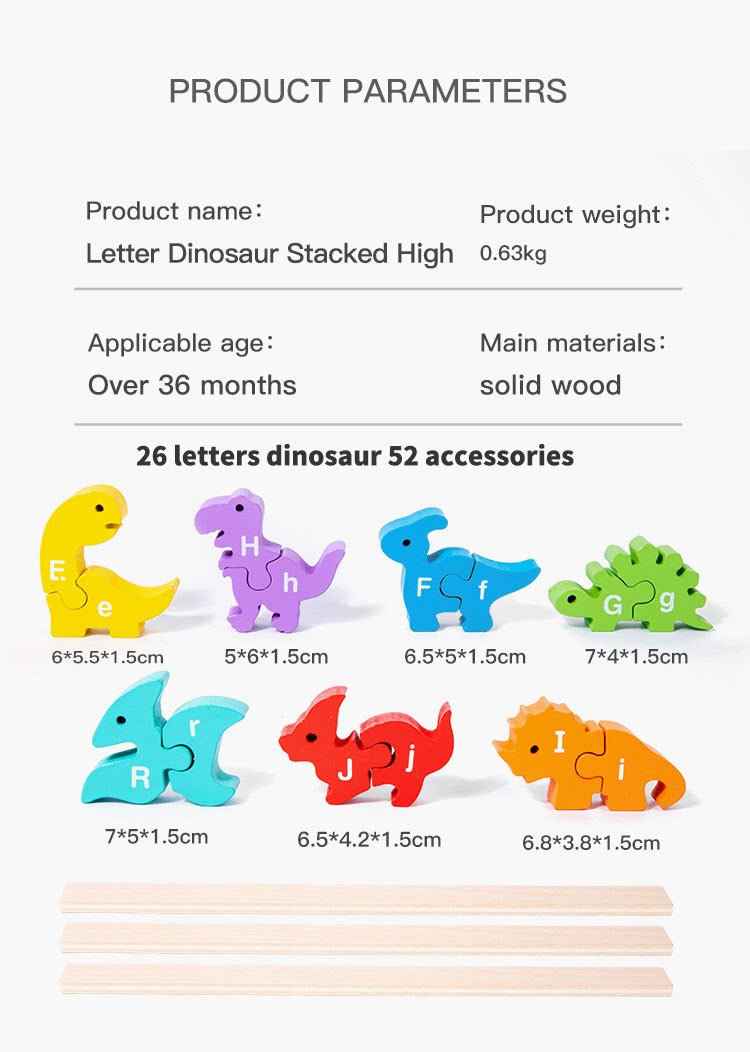 Dinosaur Matching ABC