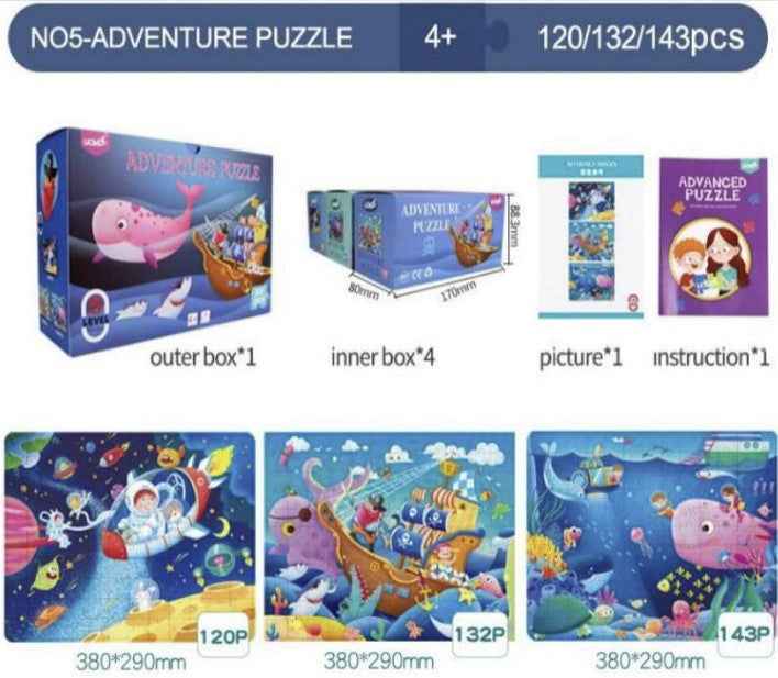 Jigsaw Puzzles for All Ages (Levels 1 to 7)