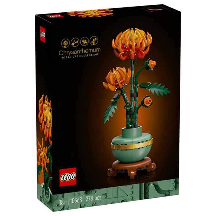 LEGO 10368 Chrysanthemum - Aroha Toys 