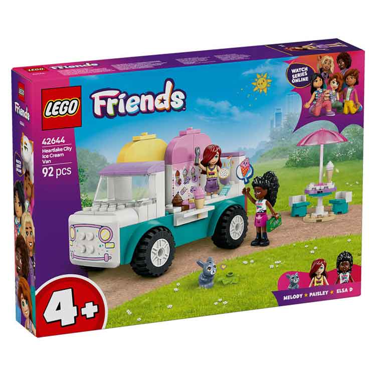 LEGO 42644 Heartlake City Ice Cream Truck - Aroha Toys 