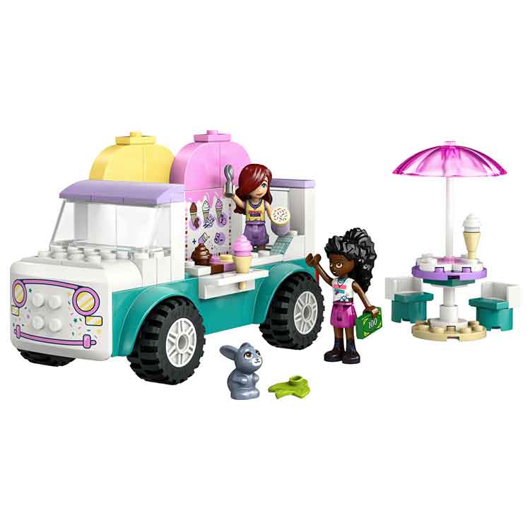 LEGO 42644 Heartlake City Ice Cream Truck - Aroha Toys 