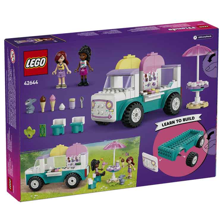LEGO 42644 Heartlake City Ice Cream Truck - Aroha Toys 