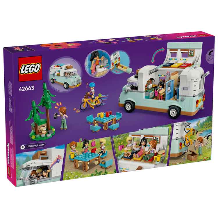 LEGO 42663 Friendship Camper Van Adventure - Aroha Toys 