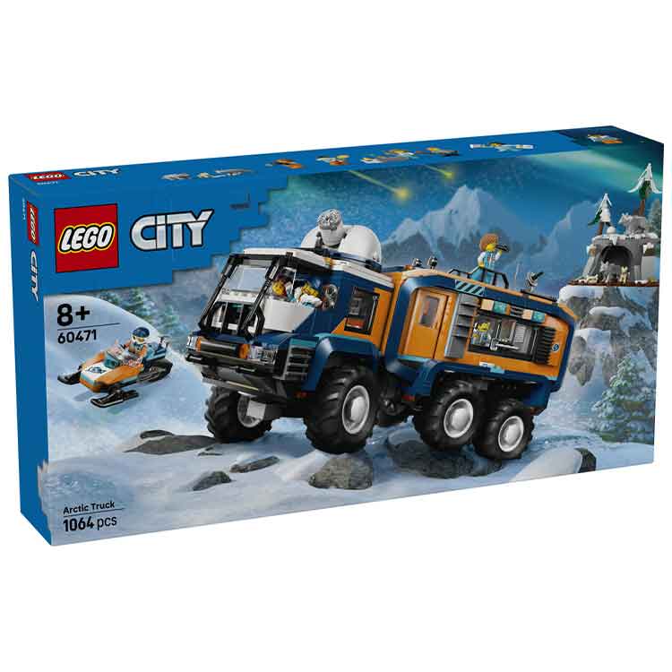 Lego Arctic Explorer Science Lab Truck - Aroha Toys 