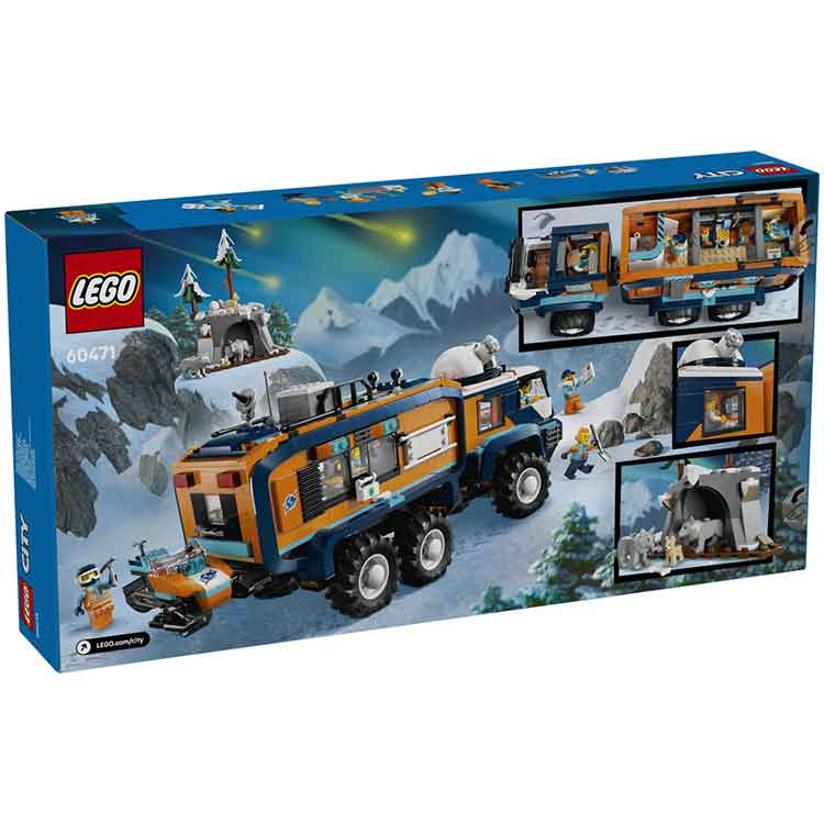 Lego Arctic Explorer Science Lab Truck - Aroha Toys 