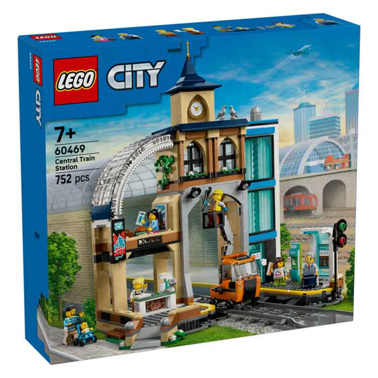 Lego Central Train Station - Aroha Toys 