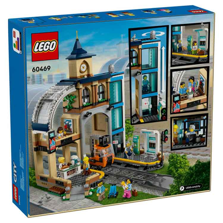 Lego Central Train Station - Aroha Toys 