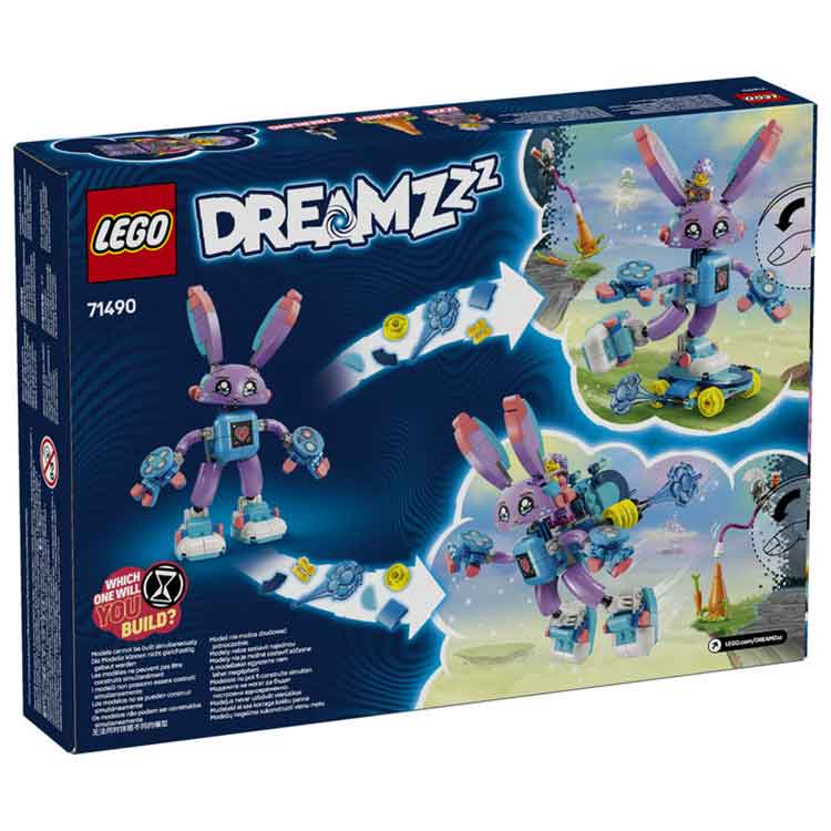 Lego Izzie and Bunchurro the Gaming Bunny - Aroha Toys 