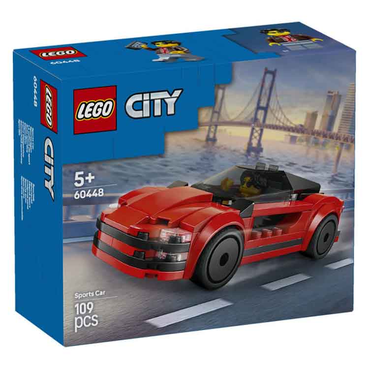 Lego Red Sports Car - Aroha Toys 
