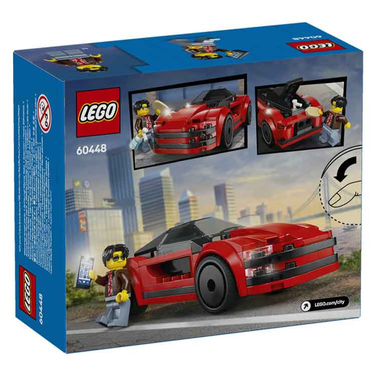 Lego Red Sports Car - Aroha Toys 