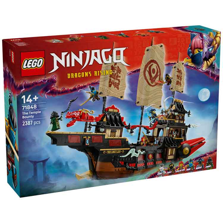 Lego The Temple Bounty - Aroha Toys 