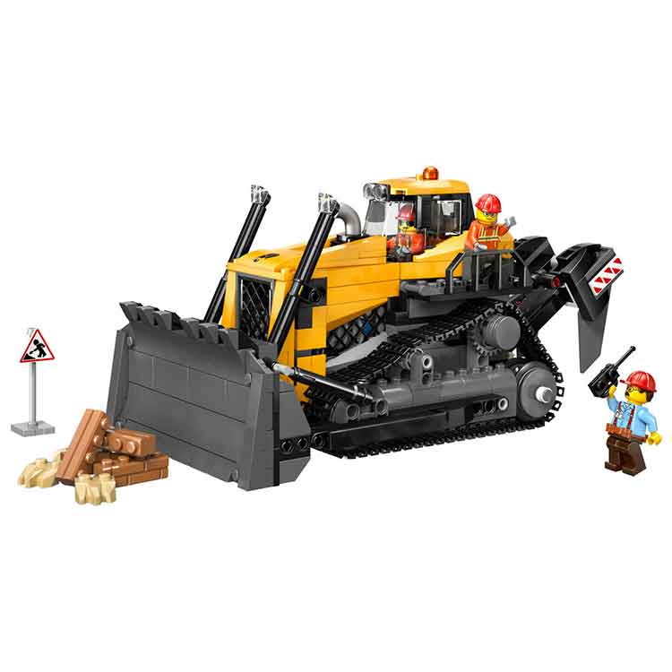 Lego Yellow Bulldozer - Aroha Toys 