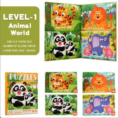 Magnetic Jigsaw Book